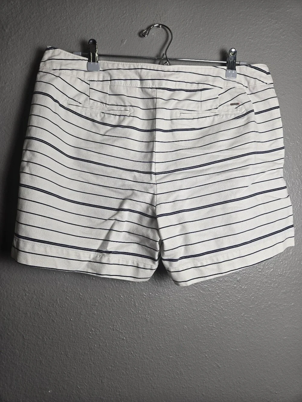 FALL SALE! Tommy Hilfinger Sailor Nautical Striped Shorts Size 12